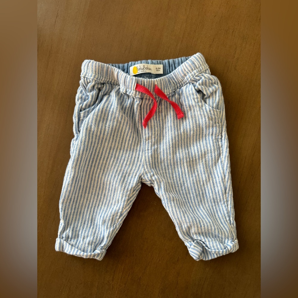 Baby Boden Linen Blend Pants